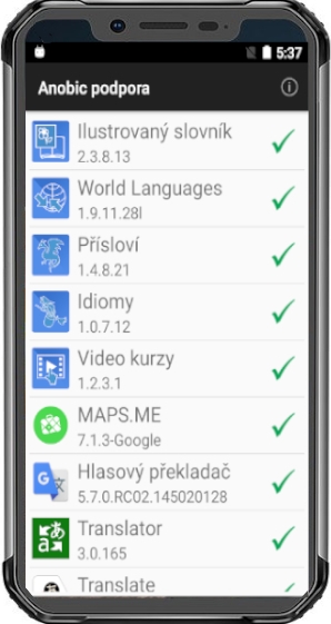 Kapesní hlasový překladač Anobic 9600Pro Kapesní hlasový překladač Anobic 9600Pro